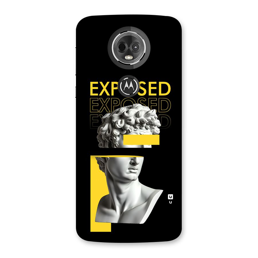 Exposed Sculpture Back Case for Moto E5 Plus