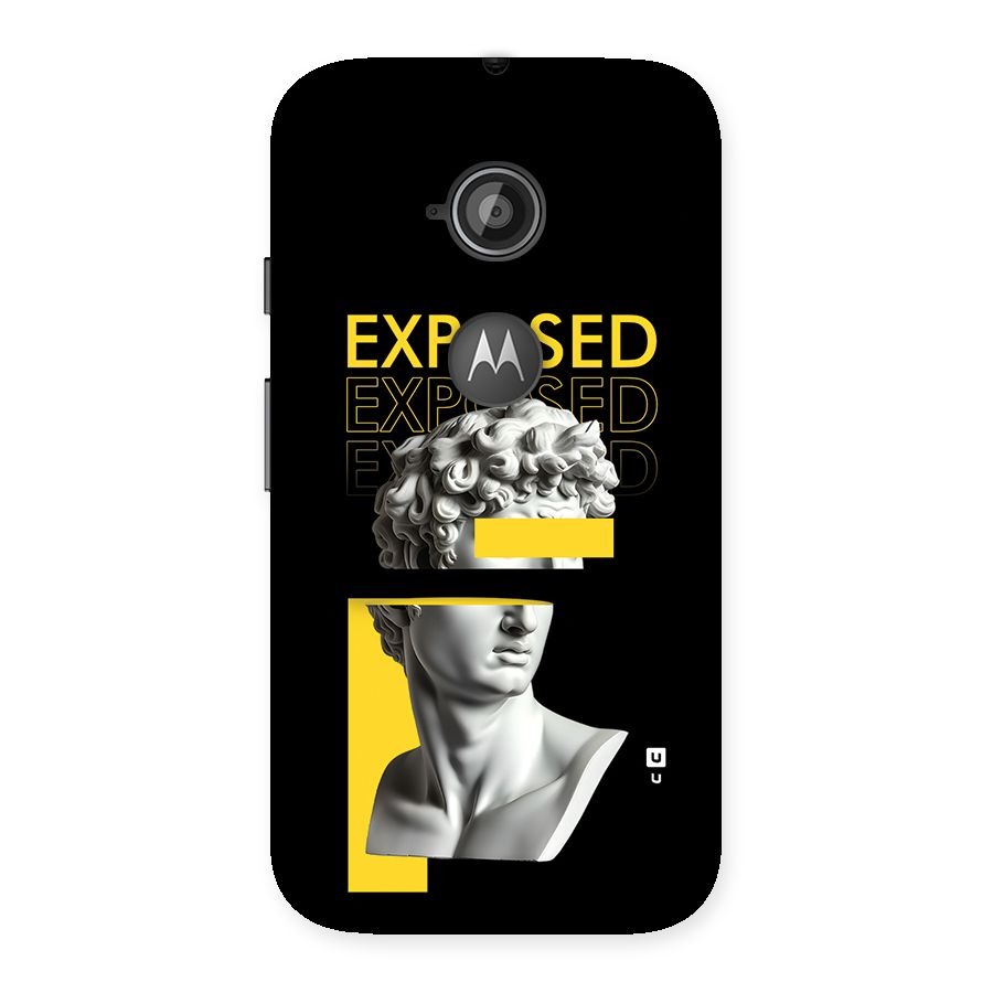 Exposed Sculpture Back Case for Moto E 2nd Gen