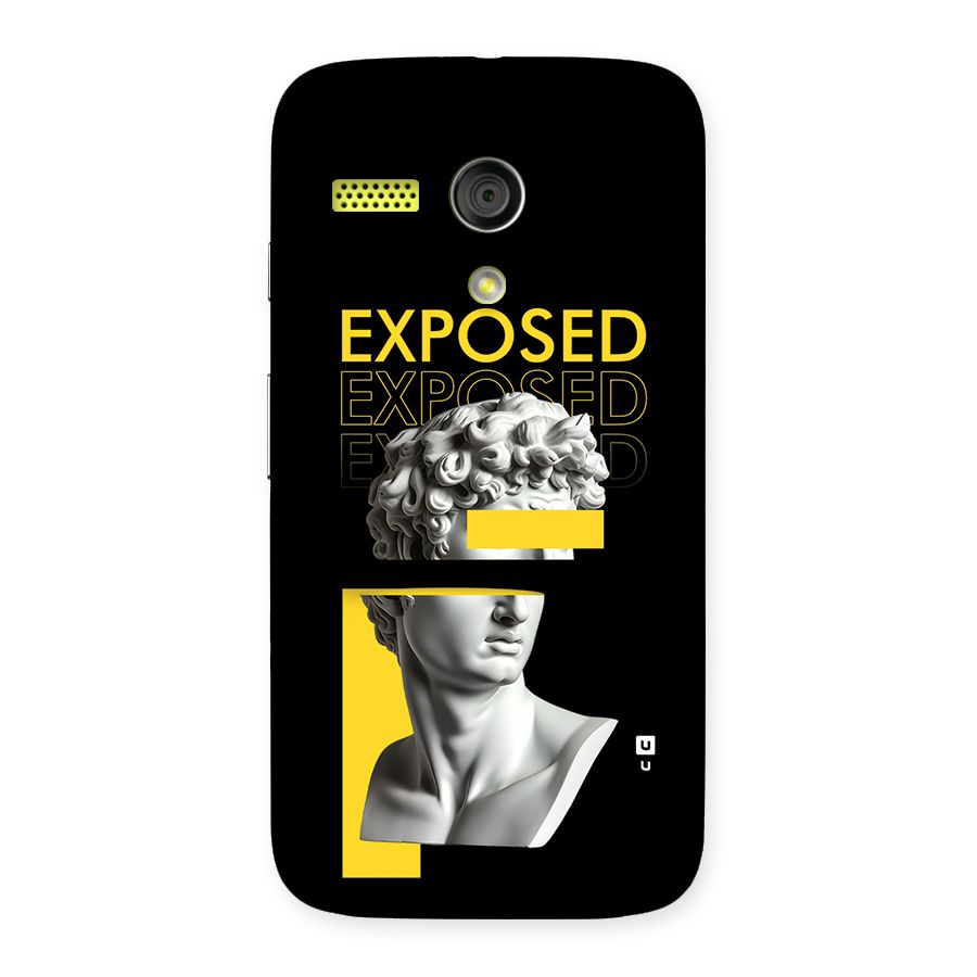 Exposed Sculpture Back Case for Moto G