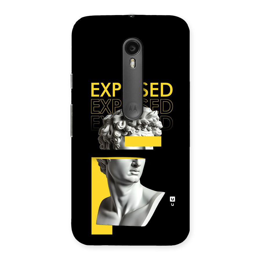 Exposed Sculpture Back Case for Moto G3
