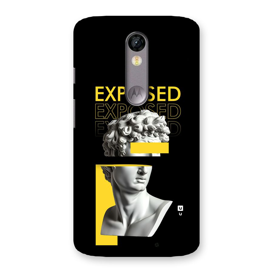 Exposed Sculpture Back Case for Moto X Force