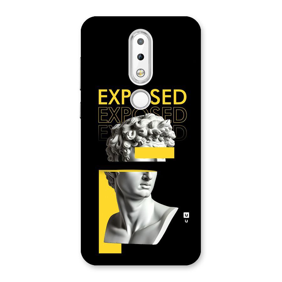 Exposed Sculpture Back Case for Nokia 6.1 Plus