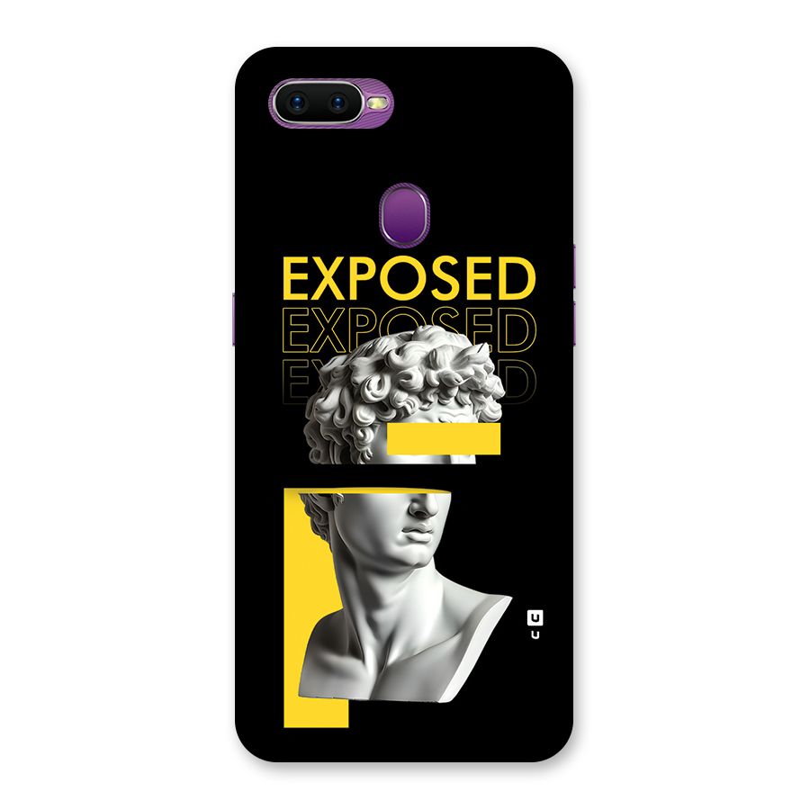 Exposed Sculpture Back Case for Oppo F9