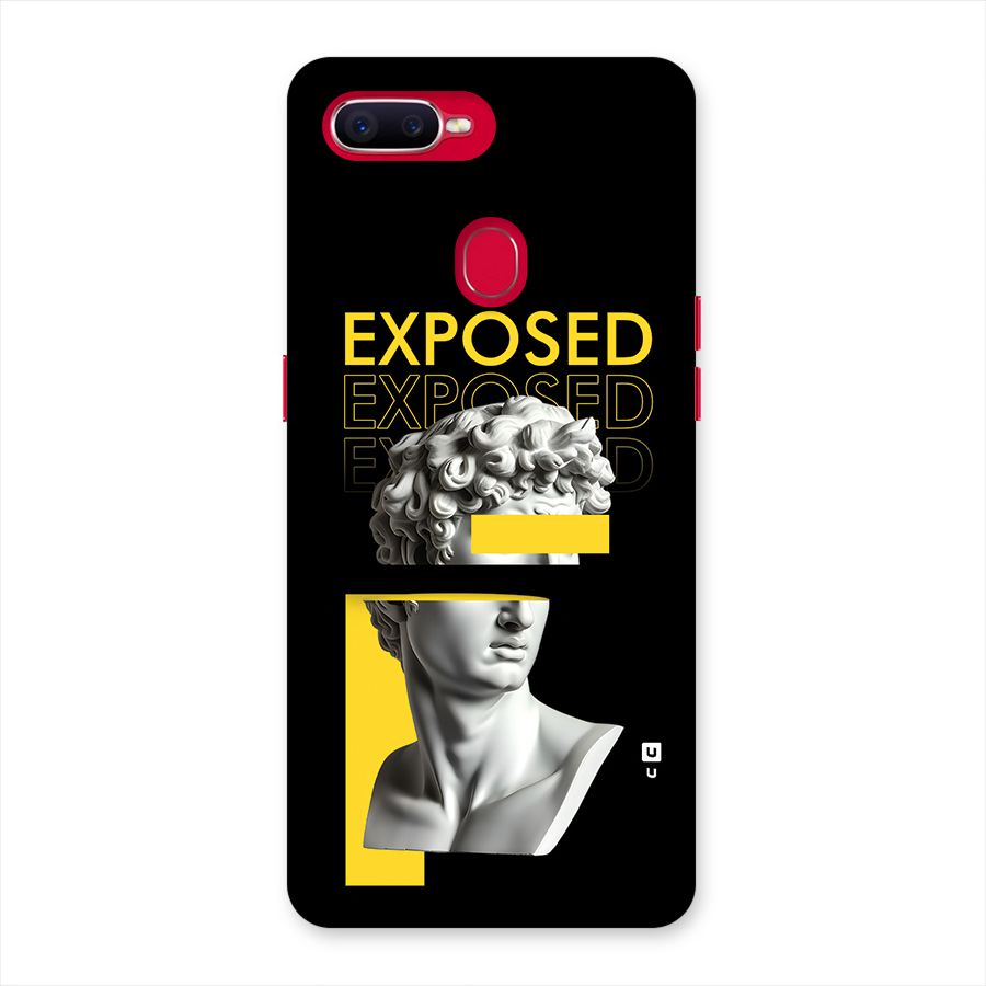 Exposed Sculpture Back Case for Oppo F9 Pro