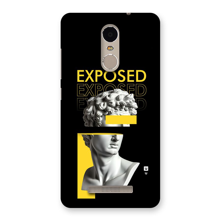 Exposed Sculpture Back Case for Redmi Note 3
