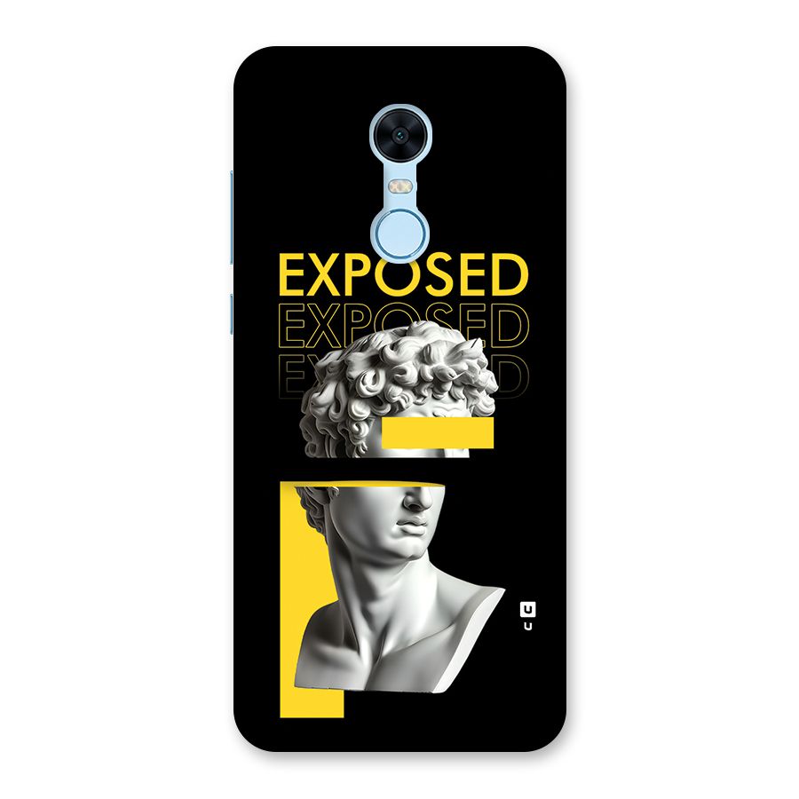 Exposed Sculpture Back Case for Redmi Note 5