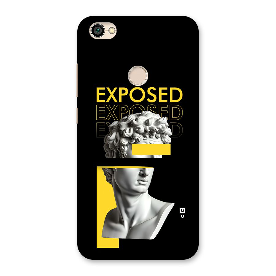 Exposed Sculpture Back Case for Redmi Y1 2017