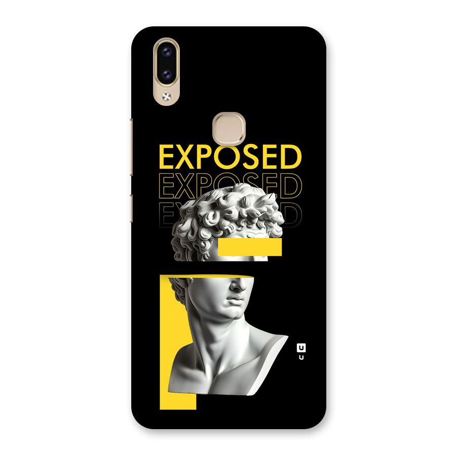 Exposed Sculpture Back Case for Vivo V9 Youth