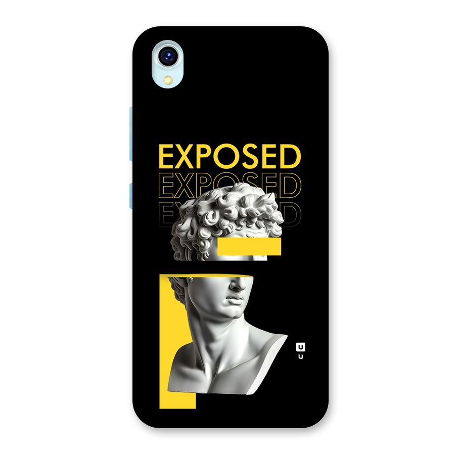 Exposed Sculpture Back Case for Vivo Y1s