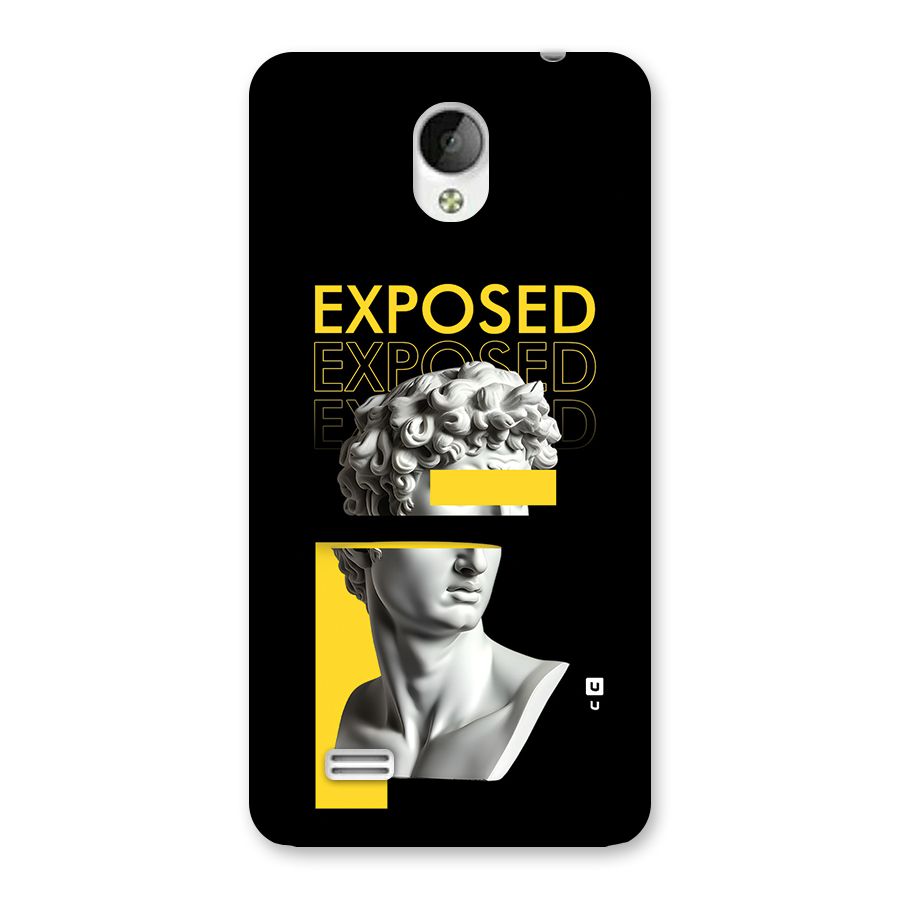 Exposed Sculpture Back Case for Vivo Y21