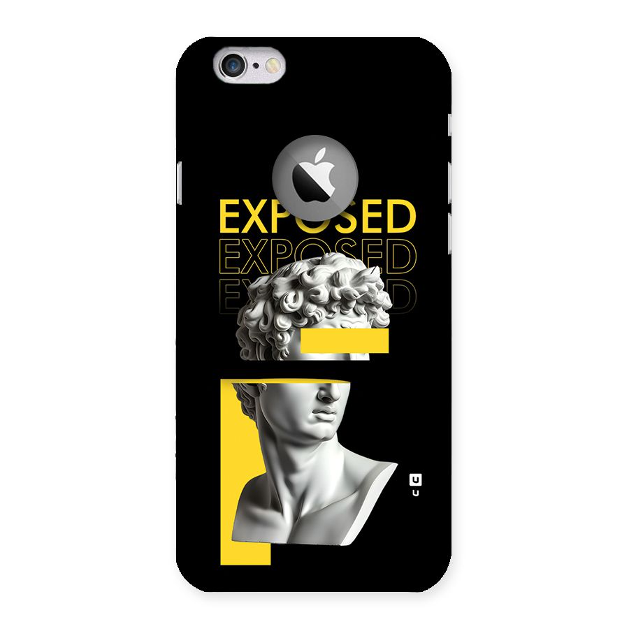 Exposed Sculpture Back Case for iPhone 6 Logo Cut
