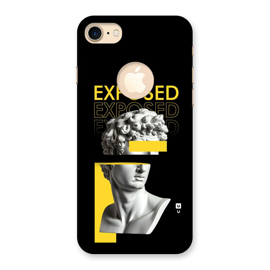 Exposed Sculpture Back Case for iPhone 7 Logo Cut