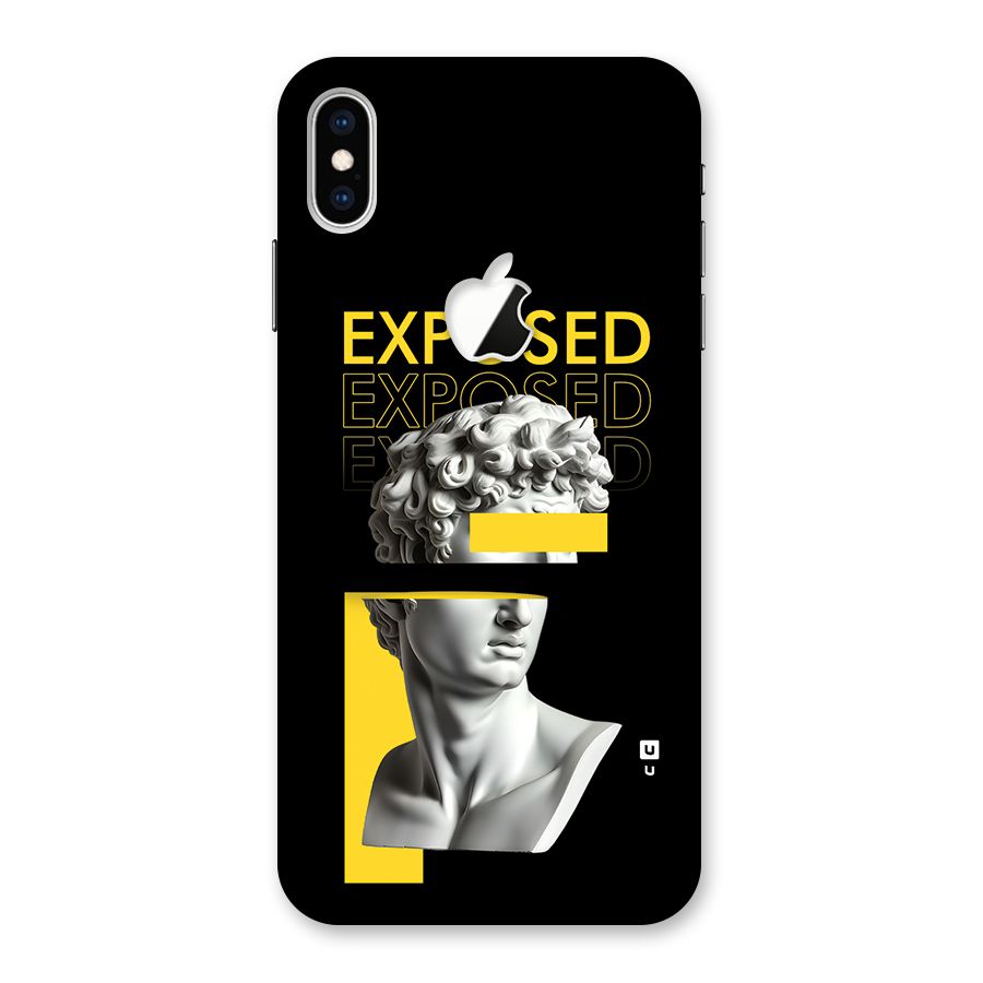 Exposed Sculpture Back Case for iPhone XS Max Apple Cut
