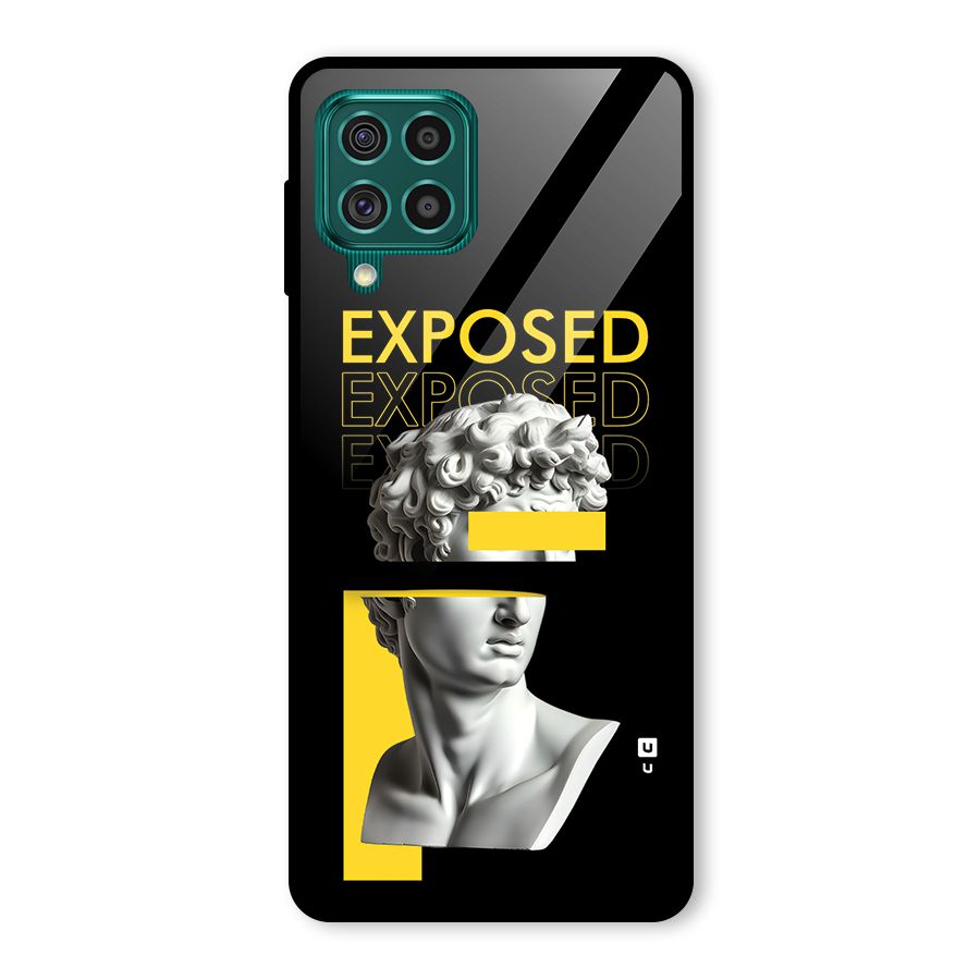 Exposed Sculpture Glass Back Case for Galaxy F62