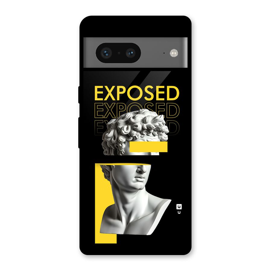 Exposed Sculpture Glass Back Case for Google Pixel 7