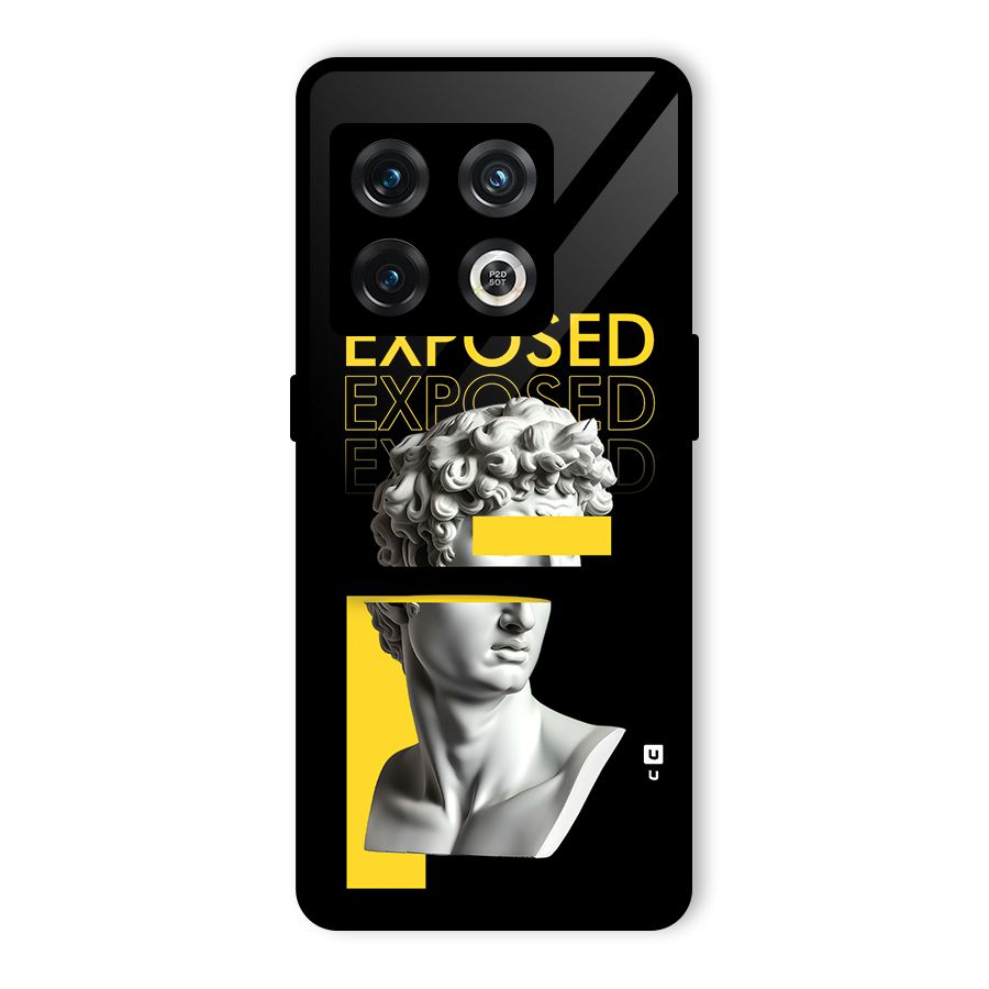 Exposed Sculpture Glass Back Case for OnePlus 10 Pro 5G