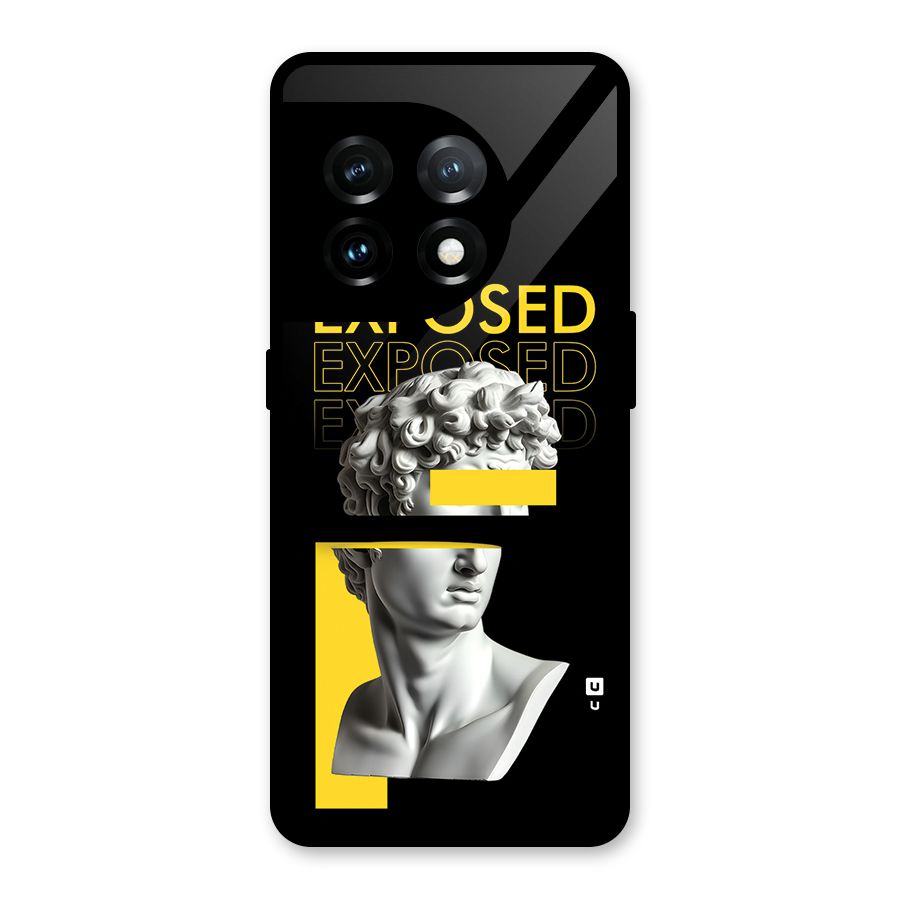 Exposed Sculpture Glass Back Case for OnePlus 11