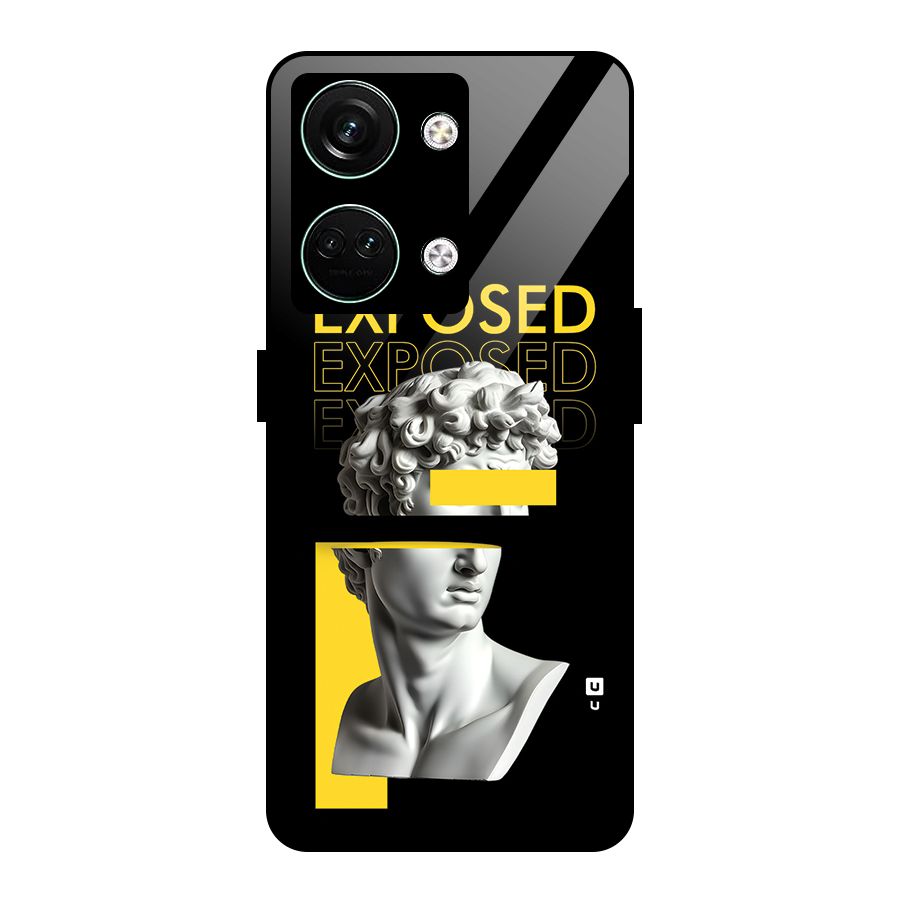 Exposed Sculpture Glass Back Case for Oneplus Nord 3