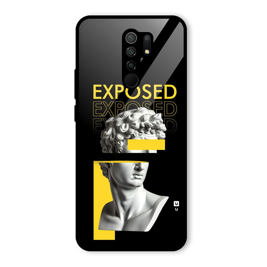 Exposed Sculpture Glass Back Case for Poco M2
