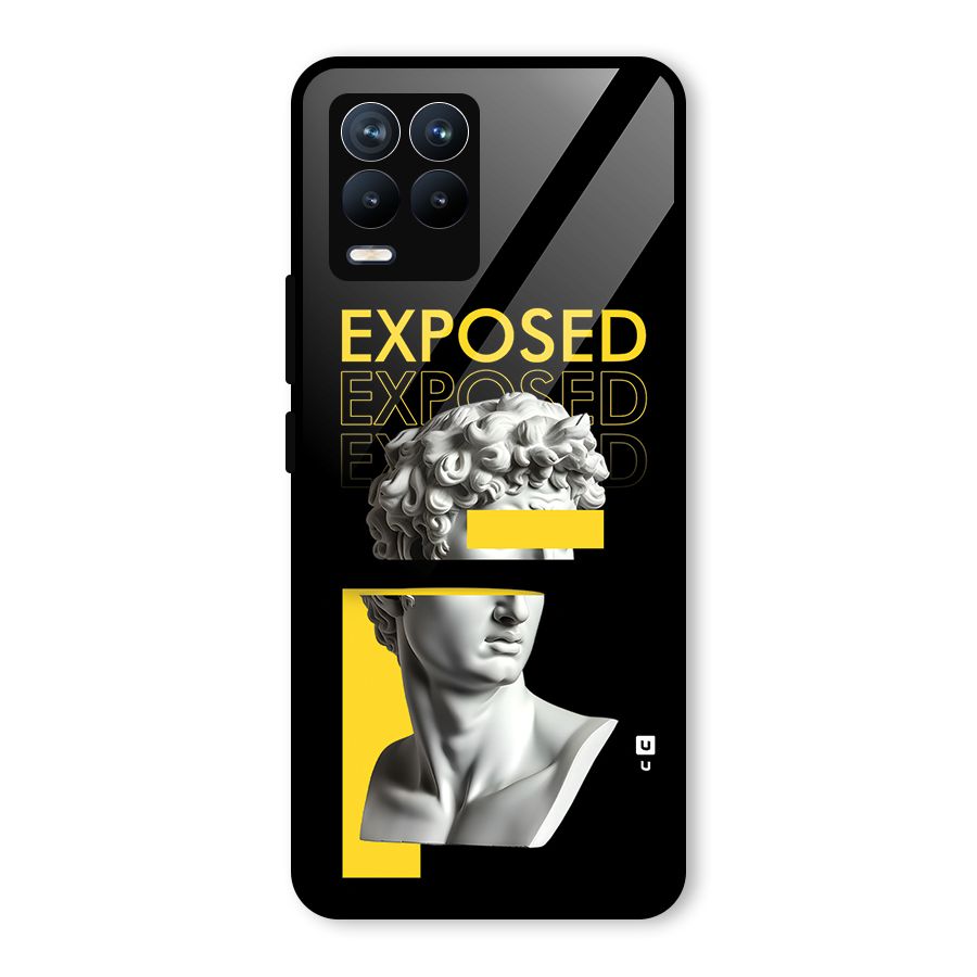 Exposed Sculpture Glass Back Case for Realme 8 Pro
