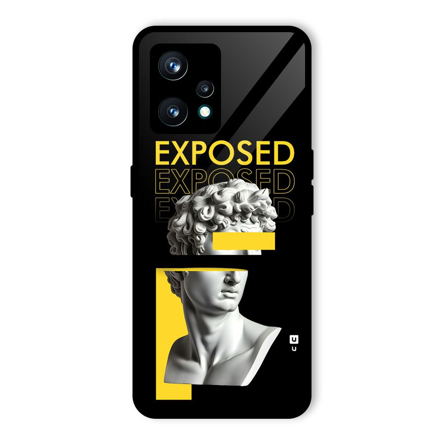 Exposed Sculpture Glass Back Case for Realme 9 Pro Plus 5G