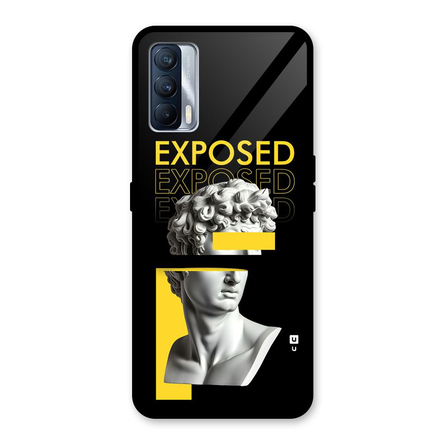 Exposed Sculpture Glass Back Case for Realme X7