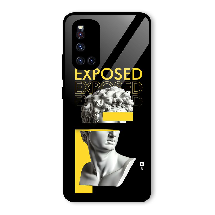 Exposed Sculpture Glass Back Case for Vivo V19