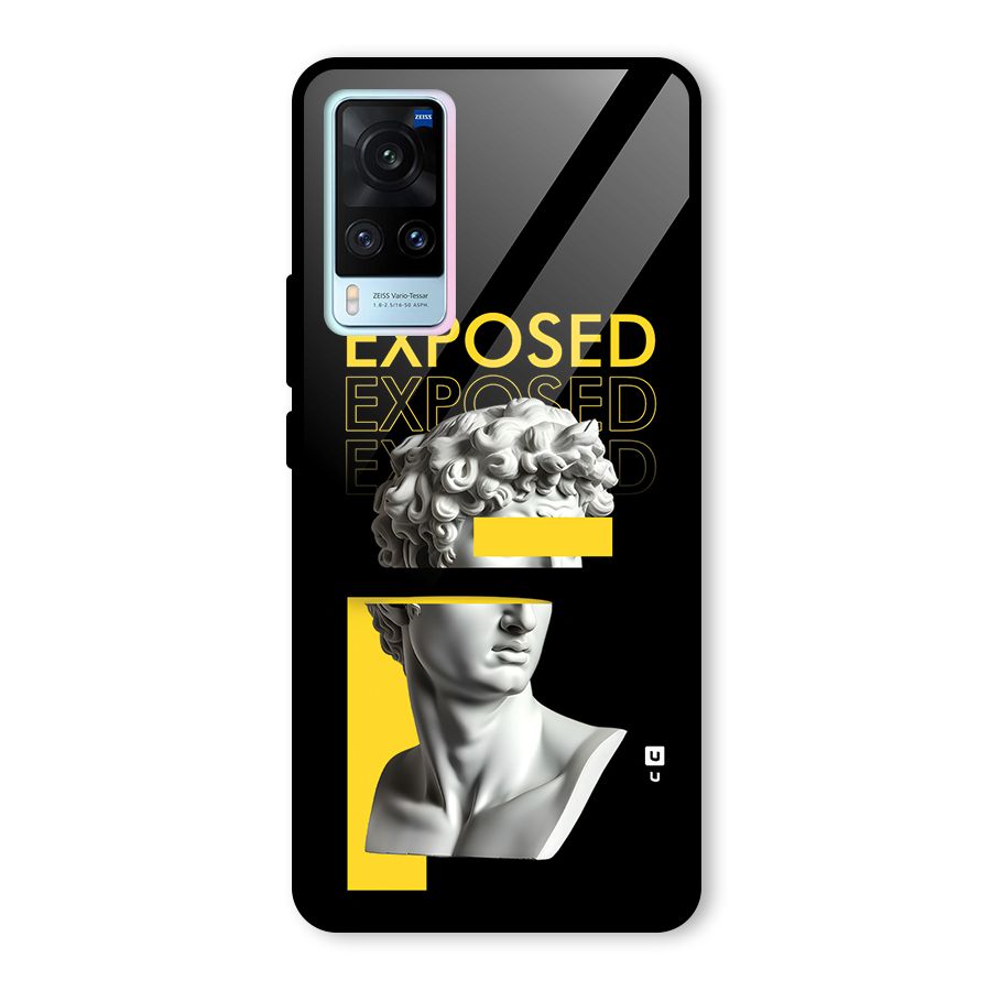 Exposed Sculpture Glass Back Case for Vivo X60