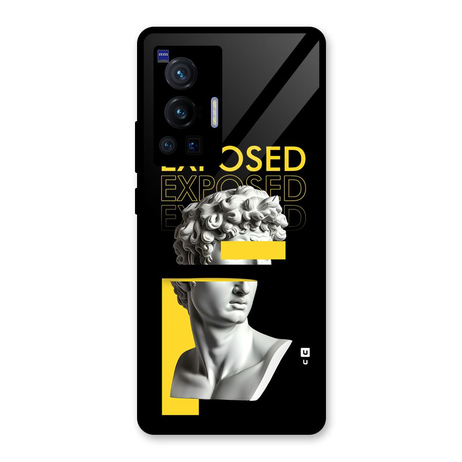 Exposed Sculpture Glass Back Case for Vivo X70 Pro