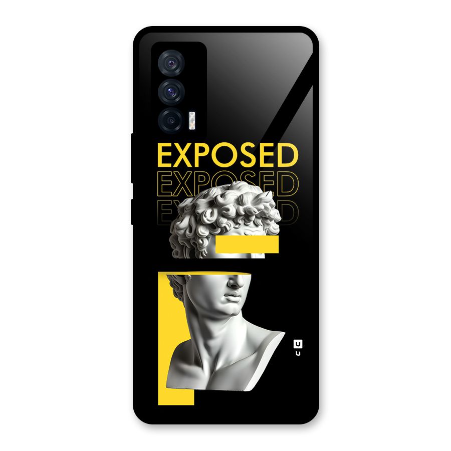 Exposed Sculpture Glass Back Case for Vivo iQOO 7 5G
