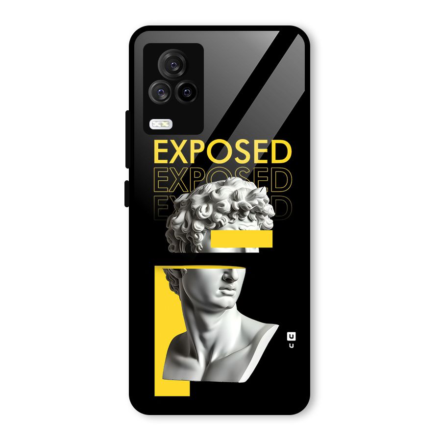 Exposed Sculpture Glass Back Case for Vivo iQOO 7 Legend 5G