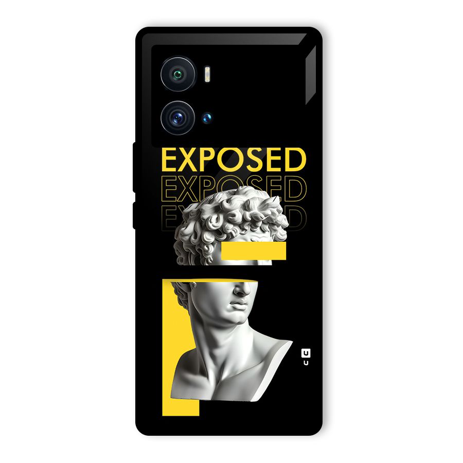 Exposed Sculpture Glass Back Case for Vivo iQOO 9 Pro