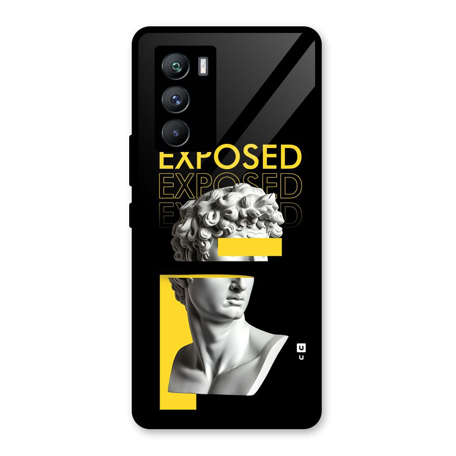 Exposed Sculpture Glass Back Case for Vivo iQOO 9 SE