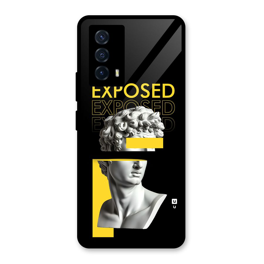 Exposed Sculpture Glass Back Case for Vivo iQOO Z5