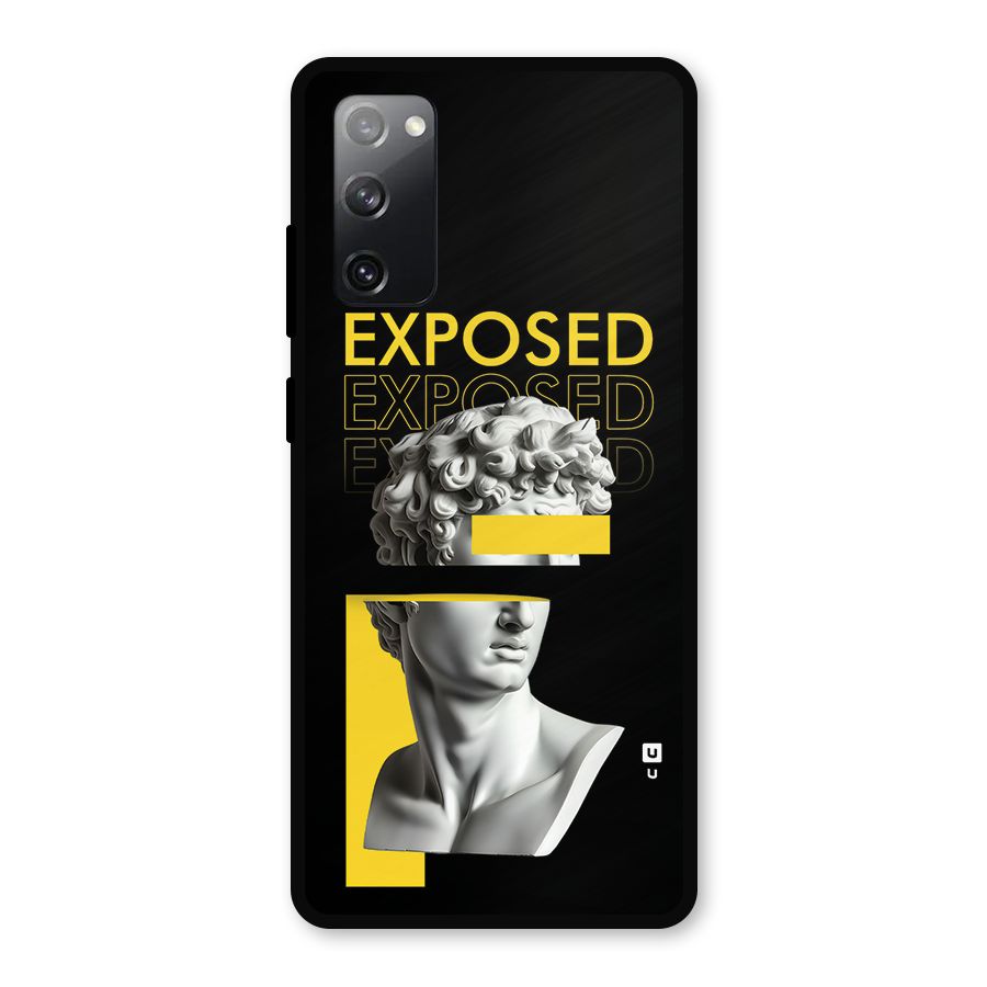 Exposed Sculpture Metal Back Case for Galaxy S20 FE 5G