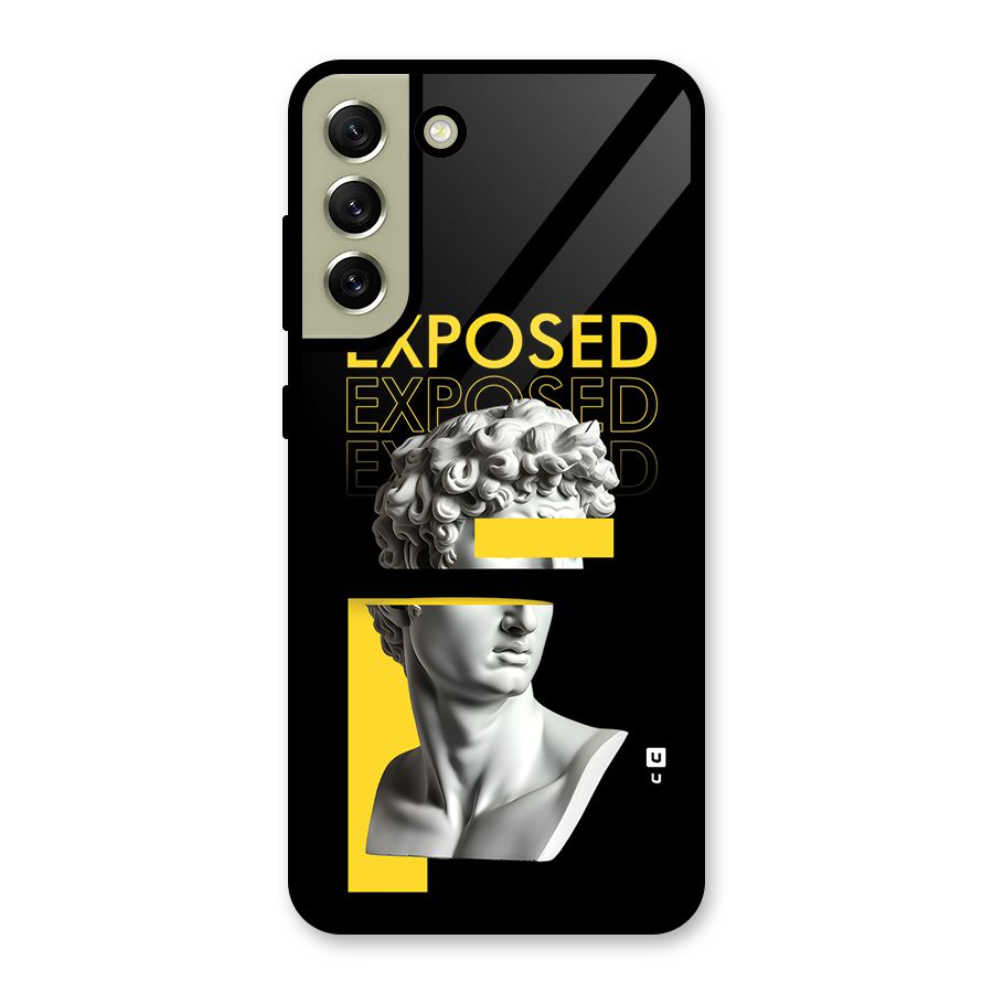 Exposed Sculpture Metal Back Case for Galaxy S21 FE 5G (2023)