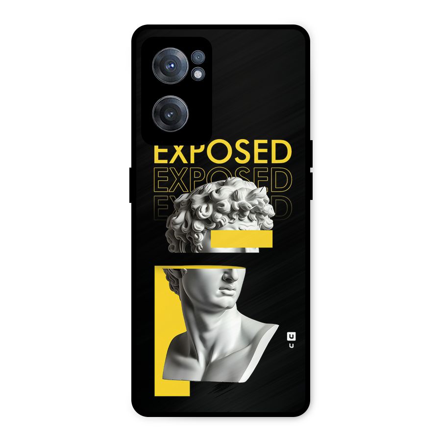 Exposed Sculpture Metal Back Case for OnePlus Nord CE 2 5G