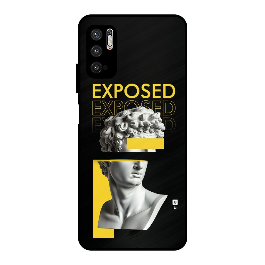 Exposed Sculpture Metal Back Case for Poco M3 Pro 5G