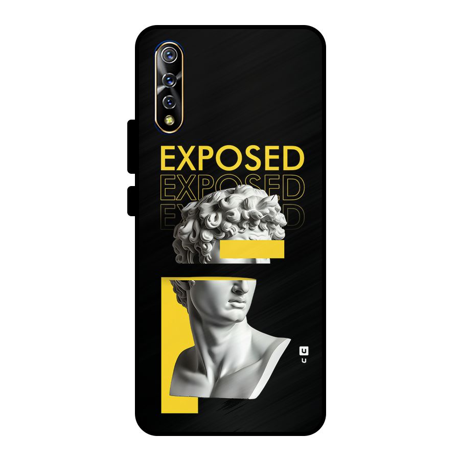Exposed Sculpture Metal Back Case for Vivo S1