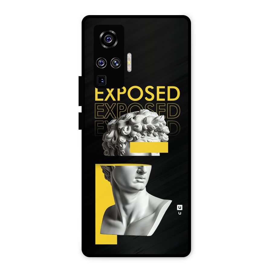 Exposed Sculpture Metal Back Case for Vivo X50 Pro