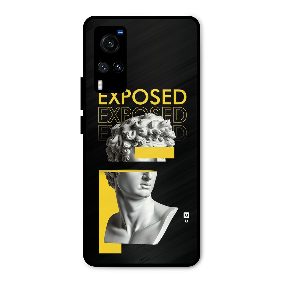 Exposed Sculpture Metal Back Case for Vivo X60