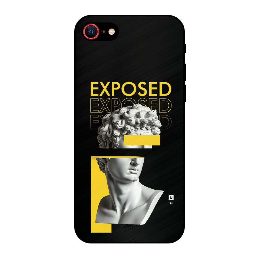Exposed Sculpture Metal Back Case for iPhone 7