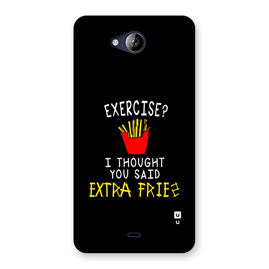 Extra Fries Back Case for Canvas Play Q355
