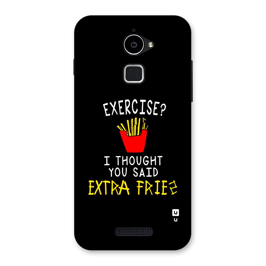 Extra Fries Back Case for Coolpad Note 3 Lite