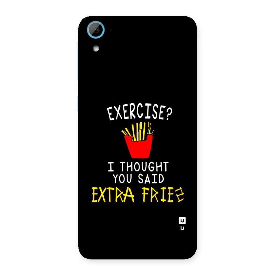 Extra Fries Back Case for Desire 826
