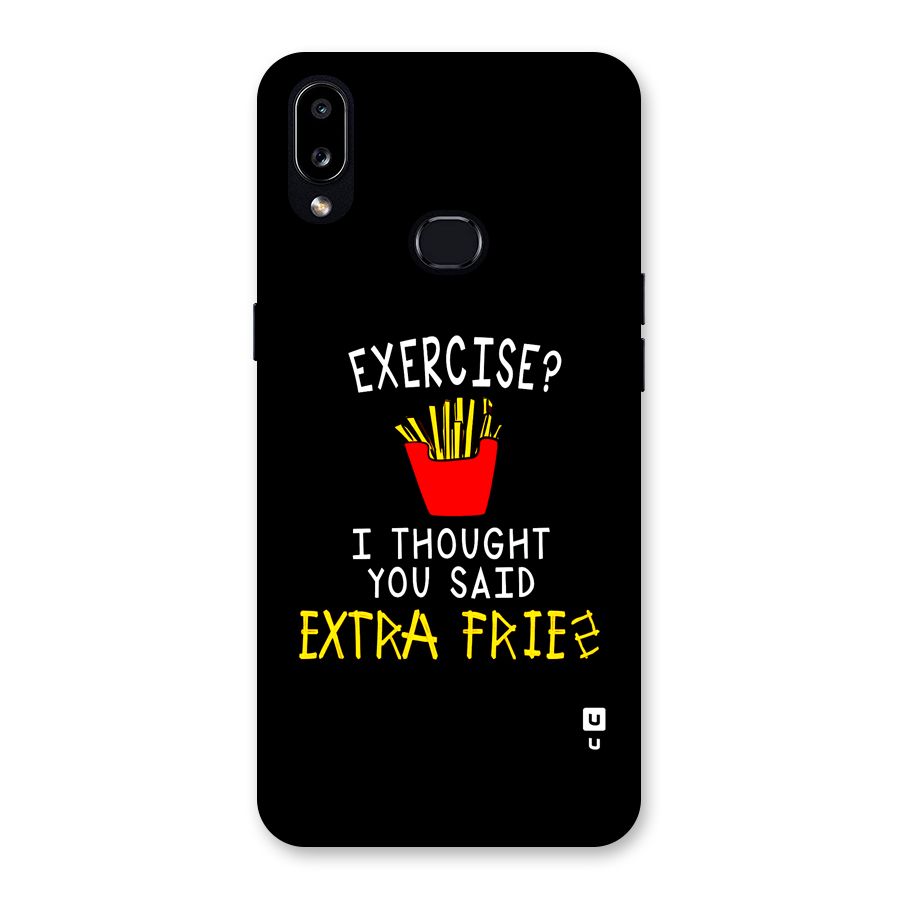 Extra Fries Back Case for Galaxy A10s