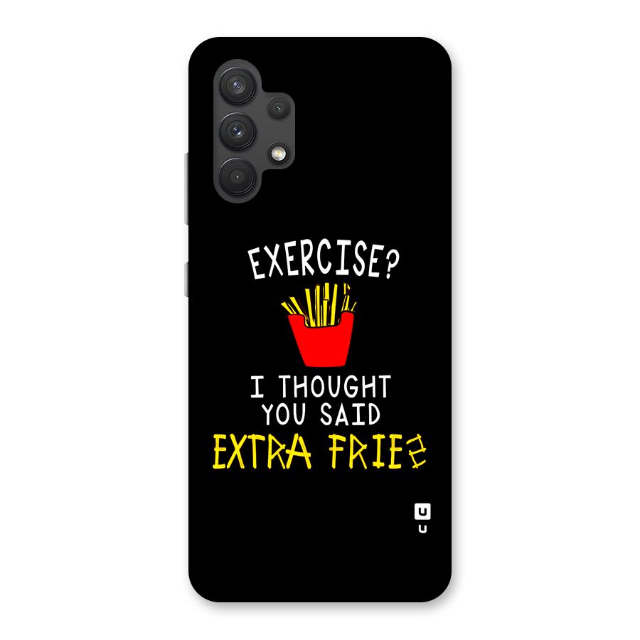 Extra Fries Back Case for Galaxy A32