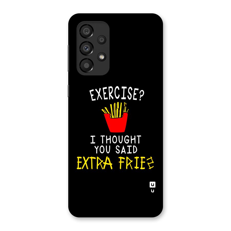 Extra Fries Back Case for Galaxy A33 5G