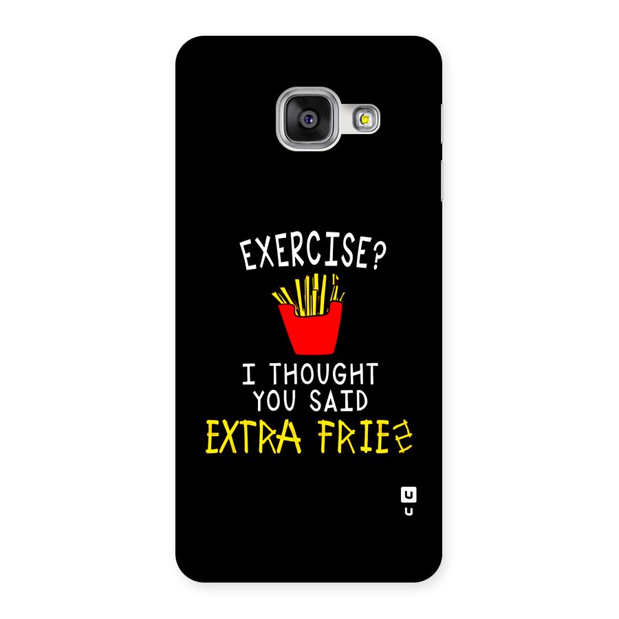 Extra Fries Back Case for Galaxy A3 (2016)