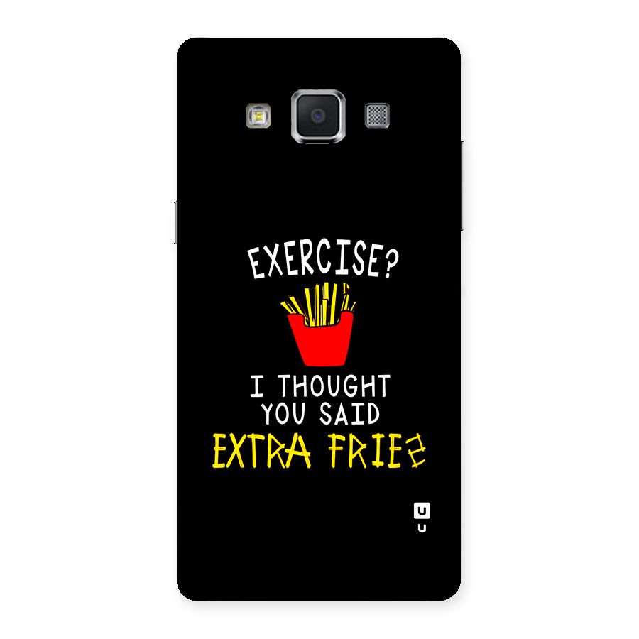 Extra Fries Back Case for Galaxy A5